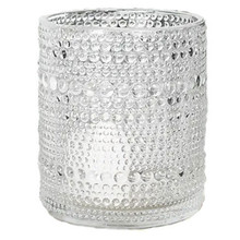 Clear 3.1" Bubble Mercury Glass Votive Candle Holder - 72 Pieces
