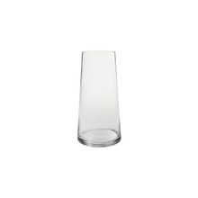 Manhattan Taper Up Vase – 8.5" – Clear – 12 pcs/case