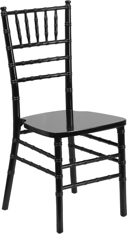 Black Supreme Wood Chiavari Chair - EventsWholesale.com