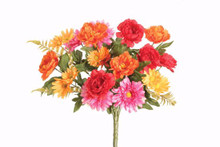 Case of 3 - 21" Mixed Floral Bush x 16