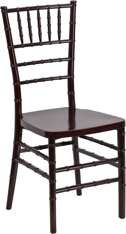 Mahogany best sale chiavari chairs