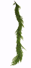 Case of 4 - 6' Plastic Real Touch Austrian Pine Garland