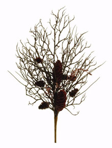 Case of 12 - 18" Pine Cone/Twig Spray