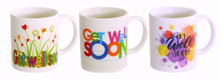 Case of 24- 3 Asst Spirited Get Well Ceramic Mug 12oz