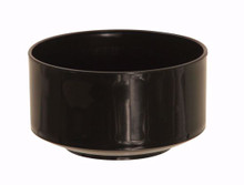 Case of 48 - 5" Mod Designer Dish - Black Plastic