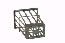 Case of 24 - Easel  Plastic Container w/ Open Base