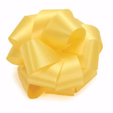 #9 Satin Ribbon - Yellow - 10 rolls