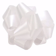 #9 Satin Ribbon - White - 10 rolls
