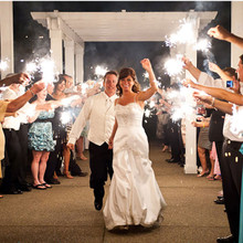 20" Gold Wedding Sparklers - 48 Pieces