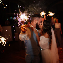 96 Pcs - Event Celebration Sparklers - 10" Gold
