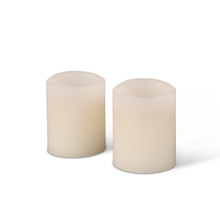 Authentic wick flameless candles
