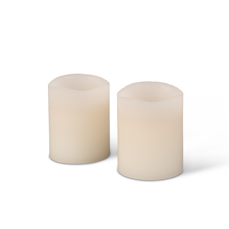 Authentic wick flameless candles
