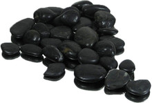 12 Bags, Black Decor Rocks - 2.2 lb/bag
