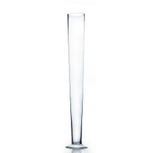 4" x 32" Clear Trumpet Vase - Case of 4