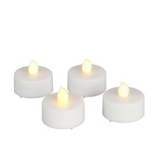 Soft wick Flickering Tea Lights with Timer - 24 Pieces