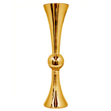 30 Inch Gold Reversible Latour Trumpet Vase - 4 Pieces