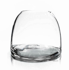 Clear Dome Shaped Terrarium Bowl Glass Vase, 5.6 Inches High - 6 Pieces