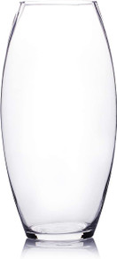 14 Inch Clear Bullet Vase - 6 Pieces