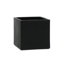 5 Inch Black Square Cube - 12 Pieces