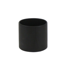 3.75" x 4" Black Cylinder Ceramic - 24 Pieces