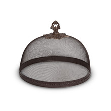 Set of 2 Metal Mesh Domes, 14"D