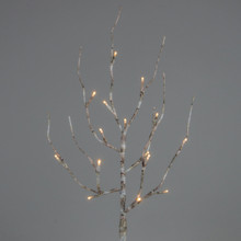 27 Inch Birch Wrapped Branch with Timer - 6 Sets