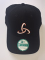 Signature Black New Era 3 Rings Logo Hat