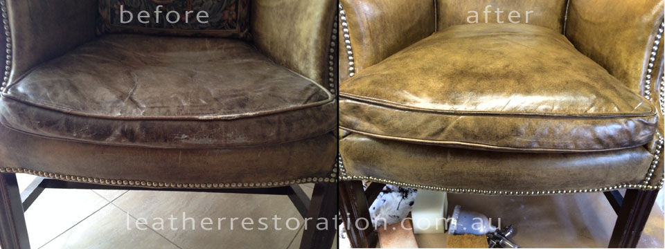 Before & After Photo Gallery - Leather Restoration Co.