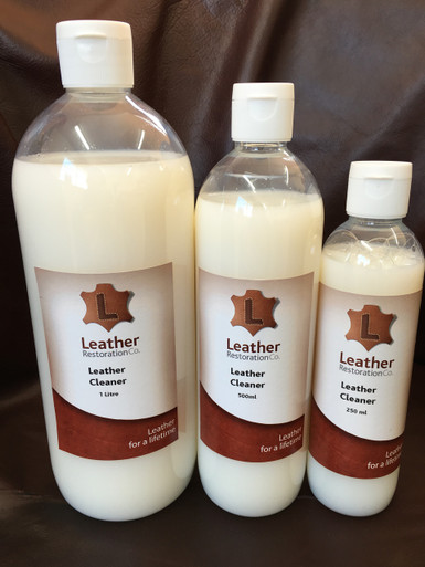 LRC’s Leather Cleaner is a cream consistency pH balanced cleanser designed to lift dirt and soil out of the grain of finished or unfinished leather. The difference is in the application. It can be applied directly on to finished leather, or on to a damp scrubber or exfoliating glove first before use on unfinished leathers. With a pleasant fragrance and moisturisers to maintain finish coat softness, this cleaner will lift most minor dye transfer issues. In combination with a soft scrubber or brush, this cleaner will remove all dirt that is feasible to clean off your leather. Developed for moderately soiled leather.