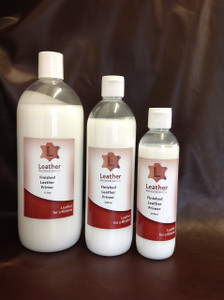 A primer for use on full and corrected grain leather and vinyls that helps to bond the finish coats to the substrate. It also acts as a consolidator for leather that is starting to break down.