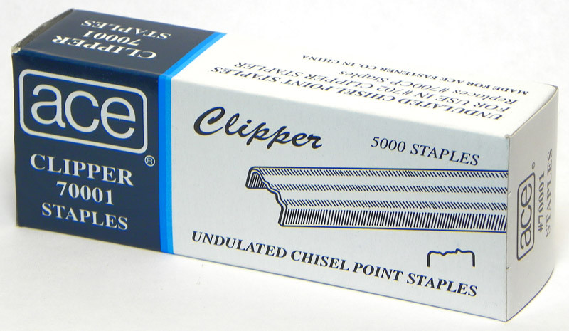 Ace clipper online stapler 700 staples