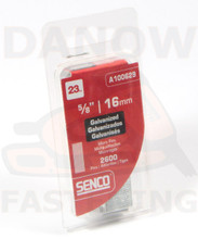 Senco A100629 5/8" 23 Gauge Headless Pin Nails - 2,600 per Box