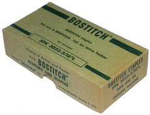 Bostitch SPK 3023 3/16" Liquor Finish Staples - 10,000 per Box