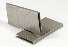1-1/2" Stainless Steel 18 Gauge 1/4" Crown Staples - 2,500 per Box - 4812PS