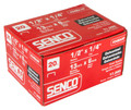 Senco F04BAAP 1/4" Length 20 Gauge Galvanized Staples - 17,000 per Box