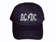 AC/DC Swarovski rhinestone baseball cap/ hat
