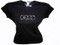 Audi Swarovski Rhinestone Ladies Tee Shirt