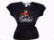Bewitched TV Show/Movie Logo Halloween Swarovski Crystal Rhinestone T Shirt