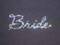 Bride Swarovski crystal rhinestone t shirt