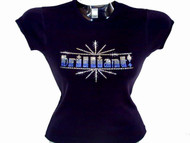 Brilliant! Swarovski Crystal Rhinestone T Shirt Design