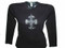 Religous Cross Swarovski Rhinestone Bling T Shirt