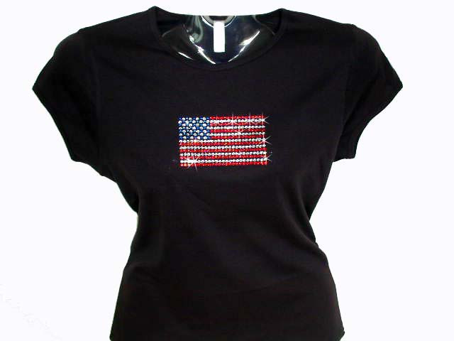 rhinestone 4th of july shirts