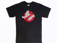 Ghost Busters Swarovski Crystal Rhinestone T Shirt