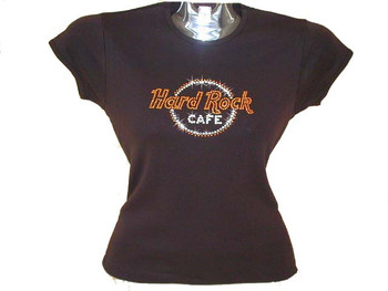 Hard Rock Cafe Rhinestone T Shirt