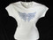 Cross & Angel Wings Swarovski Crystal Rhinestone Bling T Shirt
