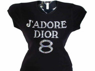 dior rhinestone shirt