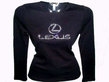 Lexus Swarovski Crystal Rhinestone T Shirt