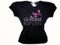 Mimi Mariah Carey rhinestone concert tee shirt