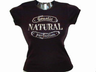 Natural Perfection Swarovski Crystal Rhinestone T Shirt