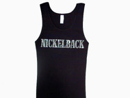 Nickelback Swarovski rhinestone tank top tee shirt